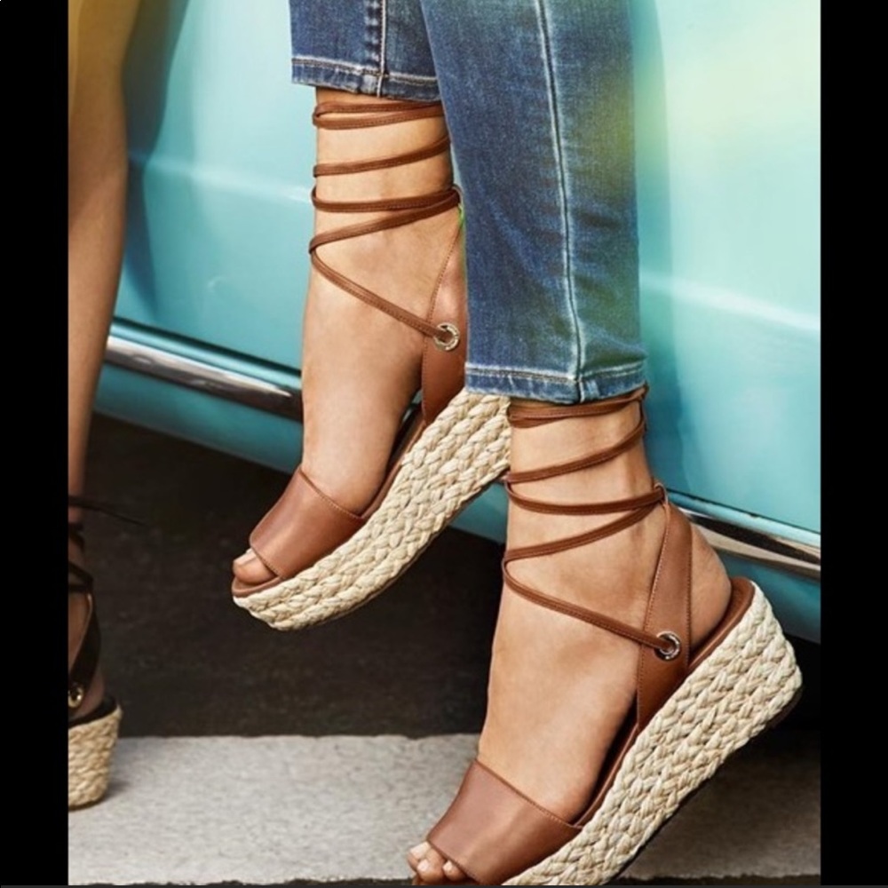 Michael Kors Margie Lace-Up Espadrille Sandal